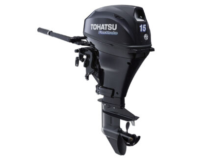 2017 Tohatsu 15 HP MFS15DL Outboard Motor